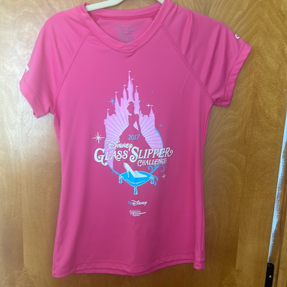 runDisney 2017 Glass Slipper Challenge T-shirt.